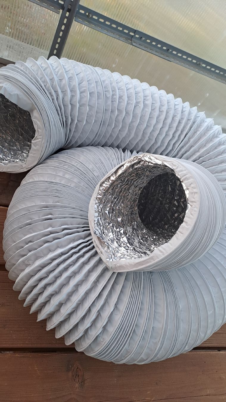 Lüftung: Lüftungsschlauch alu 15cm durchmesser – Neu und originalverpackt aus Etziken von kre_c6vd