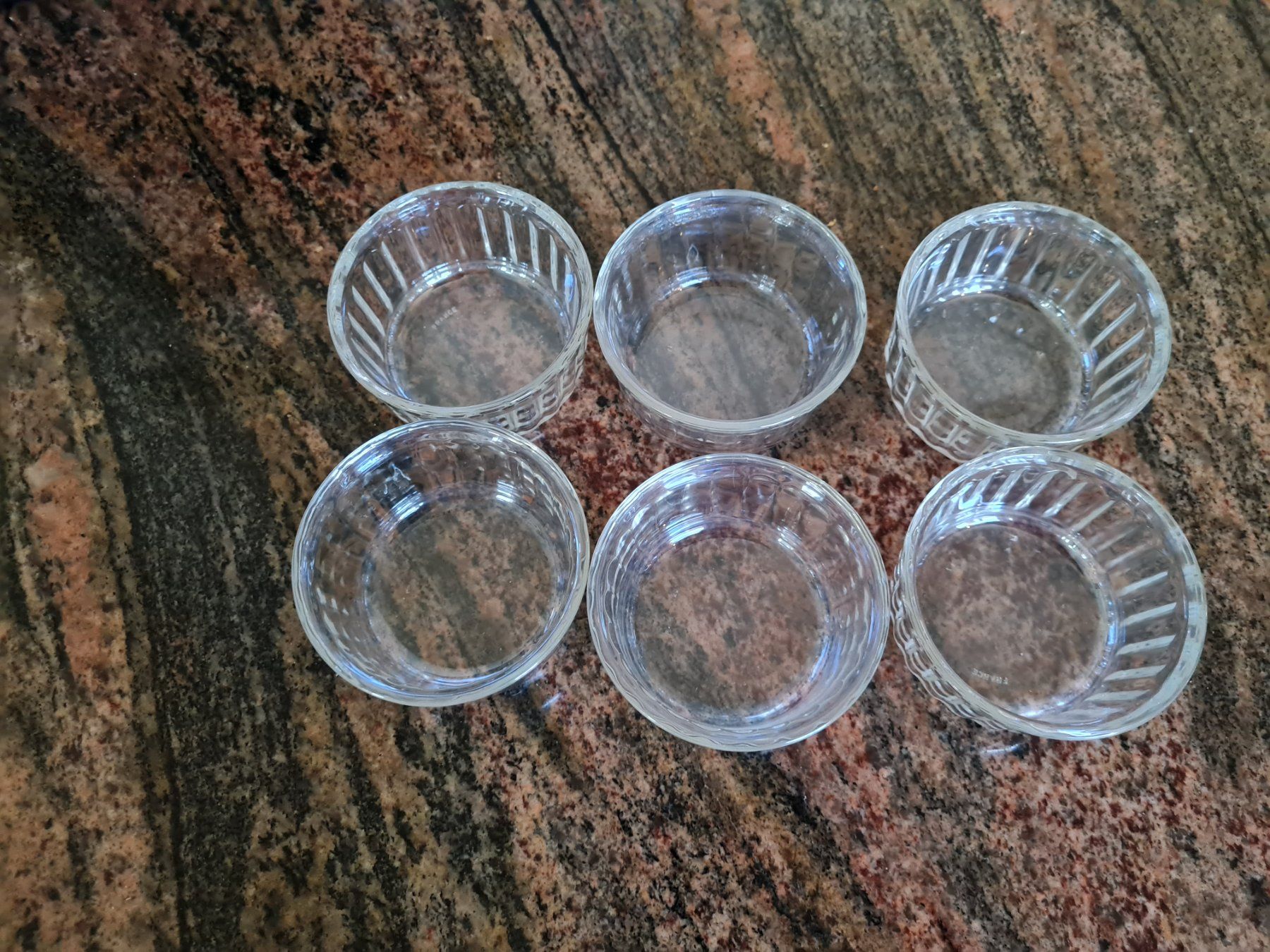 Gläser: 6 Soufflè Formen zu verkaufen – Gebraucht aus Döttingen von Verkauf