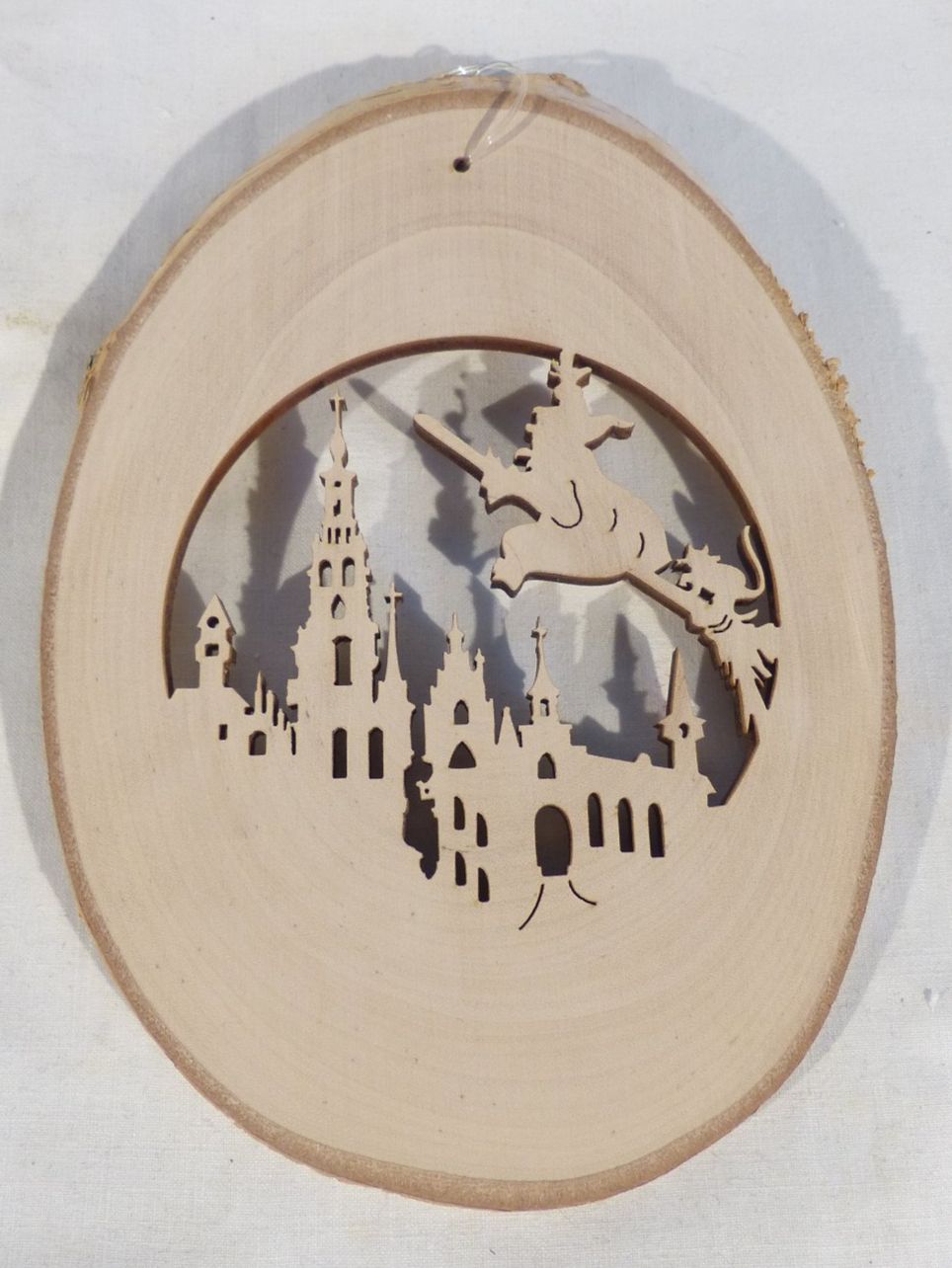 Tutte le decorazioni: Holz-Hänge-Deko mit Hexenmotiv – Nuovo (secondo la descrizione) da Zürich venduto da botschinski 2