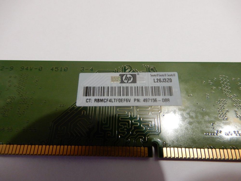 Mémoires / RAM: DDR3 Memory 10600U  1 Giga – D'occasion à Worben par MaKo3252 3
