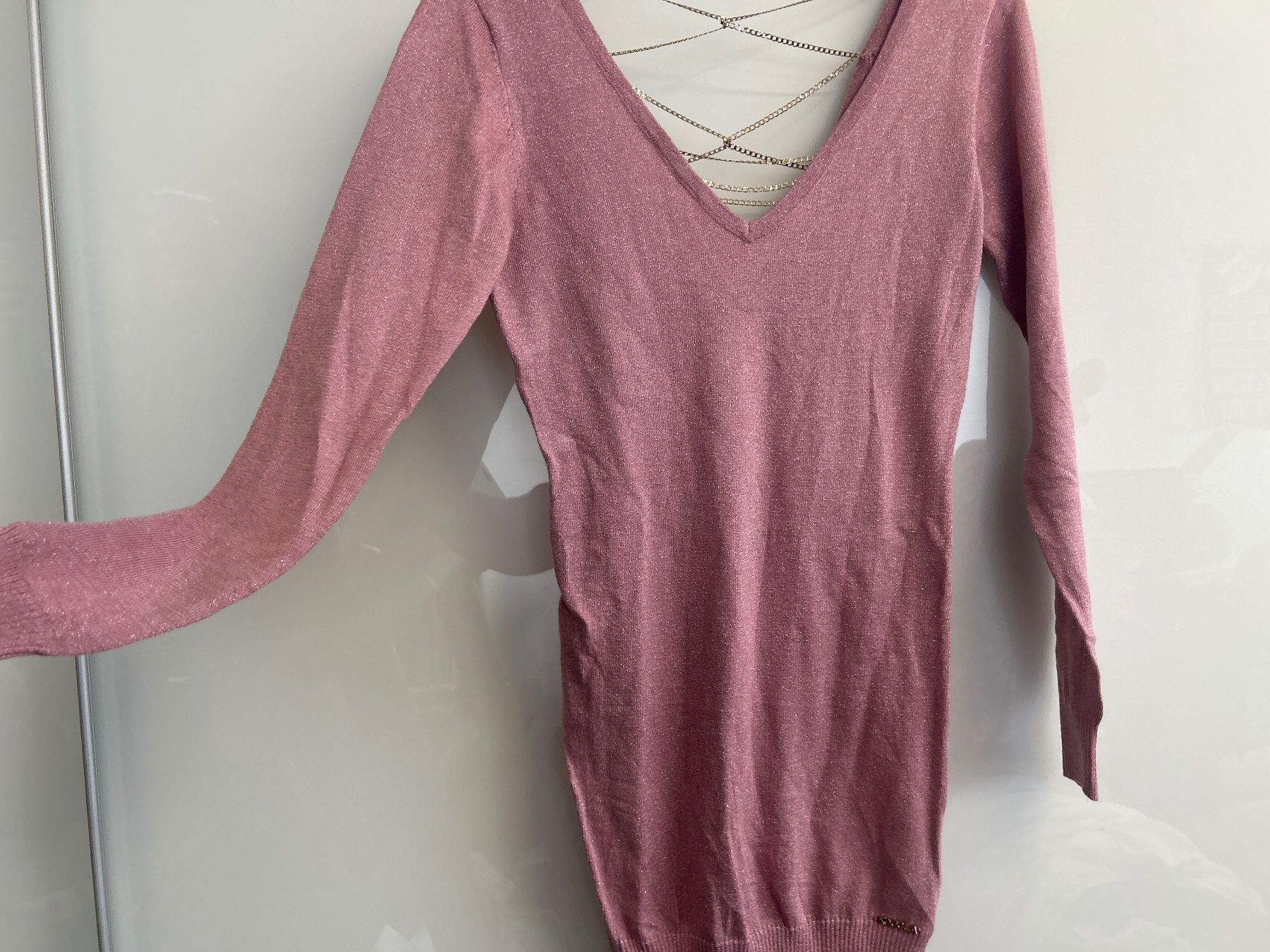 Maglioni & Felpe: Pullover Lang Figurbetont mit Ketten 1 Size Neu – Nuovo e nell'imballaggio originale da Regensdorf venduto da Spyke55 2