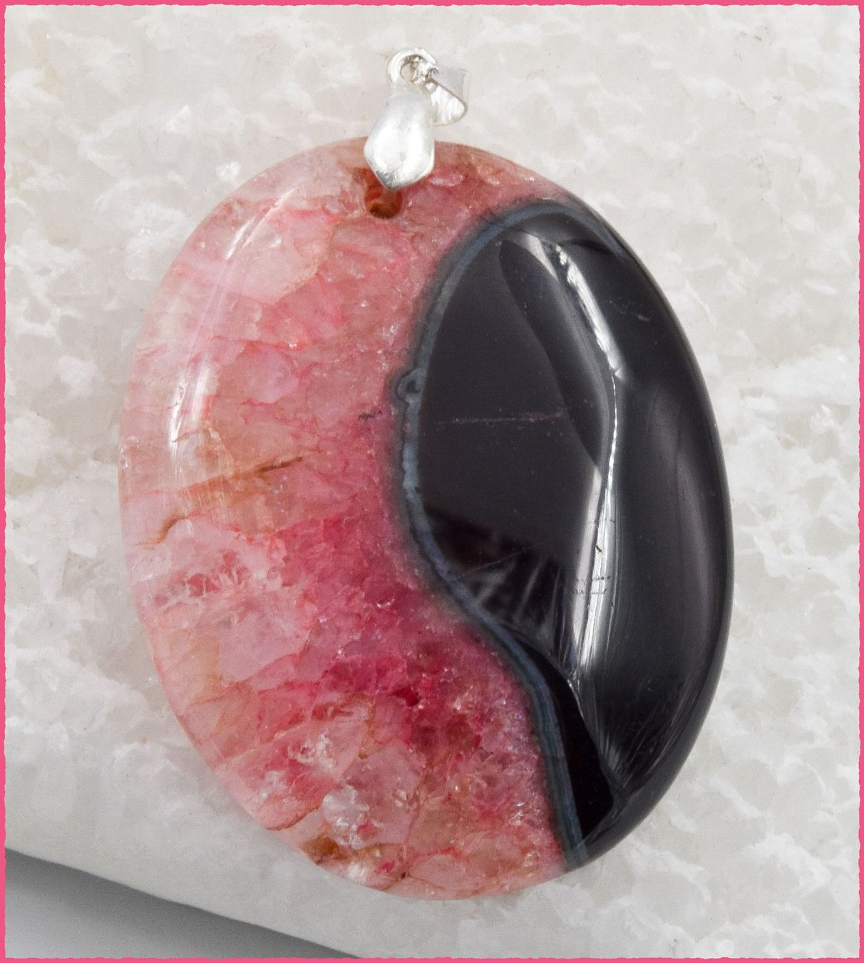 Ciondoli: Achat Druzy Anhänger 925 Silber – Nuovo e nell'imballaggio originale da Oberglatt ZH venduto da Goldfee1 2