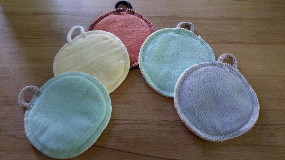 LOLIPPYY Aromatherapie Wattepads - 50 Stück Runde Duftpad-Refills Für Duftanhänger