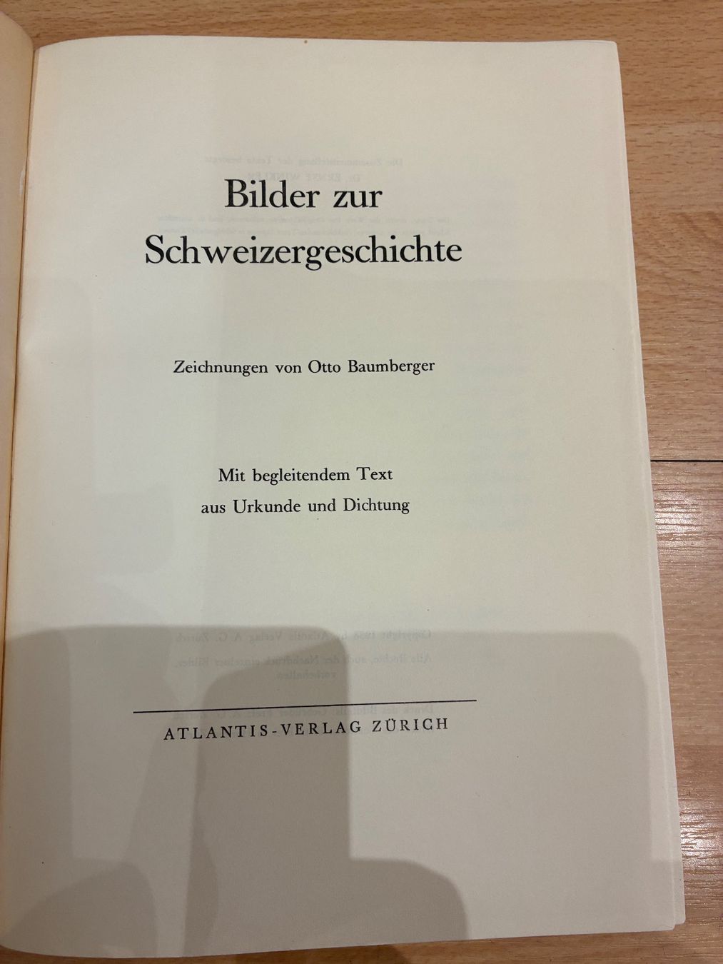 Libri: Bilder zur Schweizergeschichte, Otto Baumberger, 1938 – Usato da Adliswil venduto da eku_8mgk 1