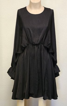 Zebra Damen Kleid Schwarz Gr. XS – Elegantes Kleid mit Flede