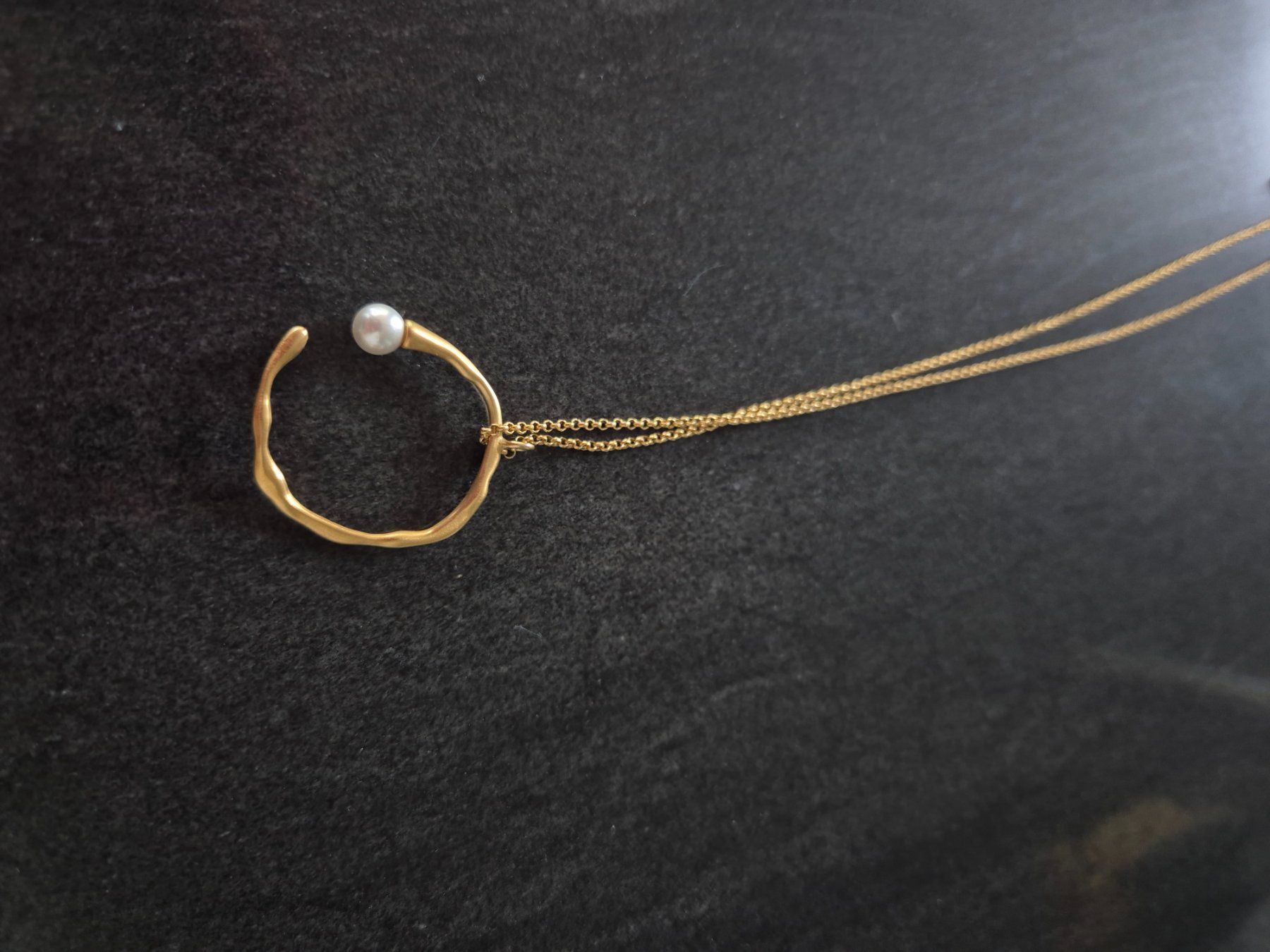 Catenine: Halskette mit Perle – Usato da Kloten venduto da gupnik 1