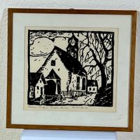 Holzschnitt Karl Sigrist signiert original