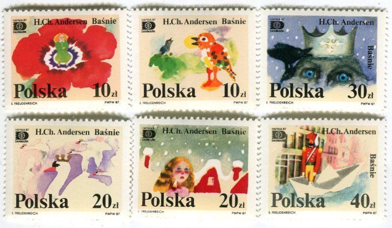 Alle Briefmarken: Briefmarken "Märchen von Andersen". Polen – Neu und originalverpackt aus Basel von Butsch5