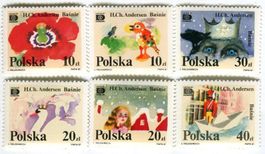 Briefmarken "Märchen von Andersen". Polen