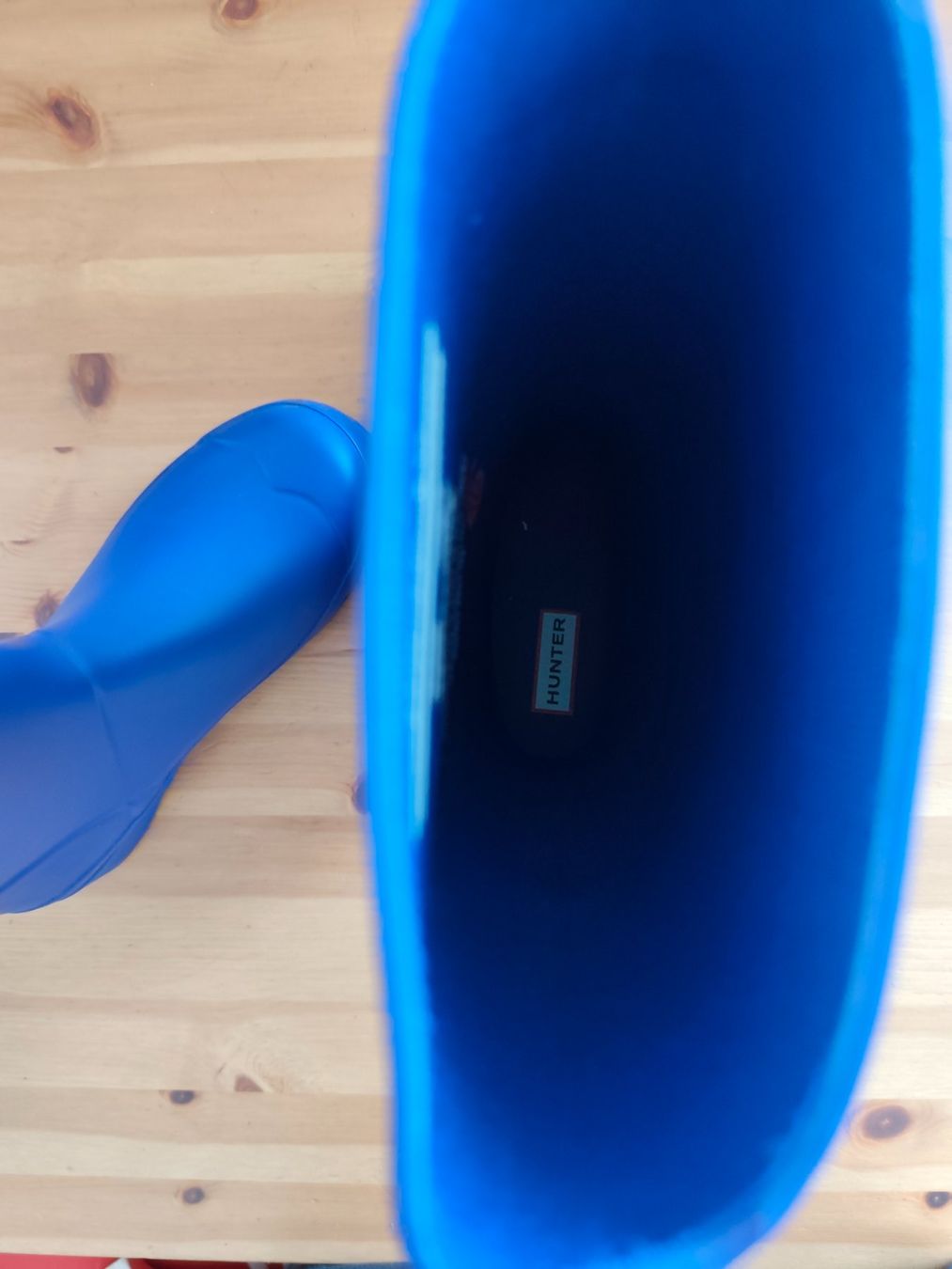 Hunter Scarpe da donna: HUNTER Gummistiefel in blau, Grösse 38 – Nuovo (secondo la descrizione) da Rheineck venduto da Polcadot 5