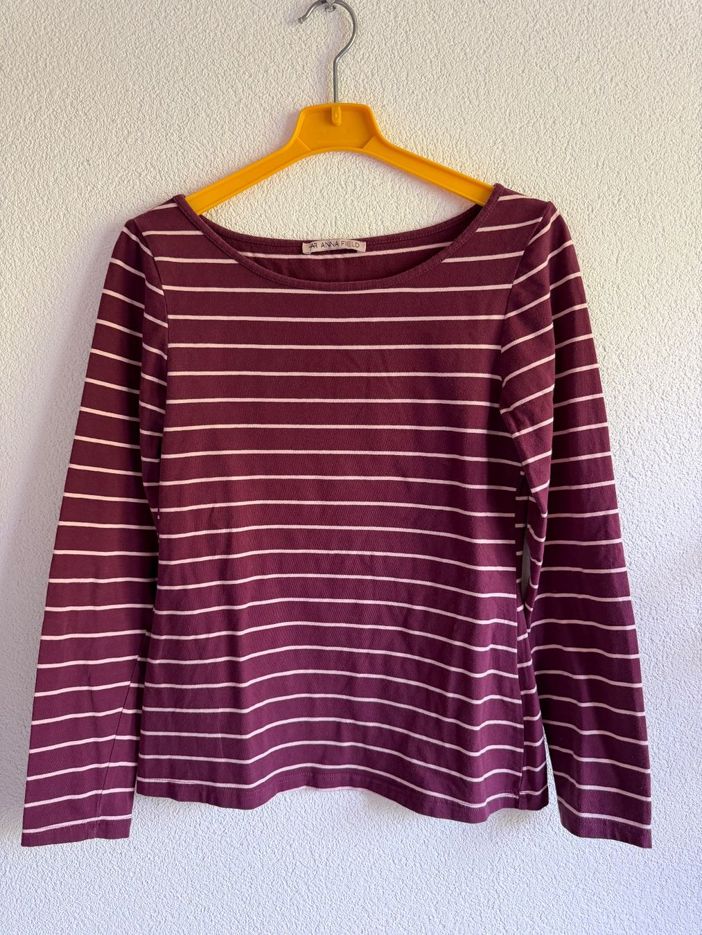 Anna Field Maglioni & Felpe: Langarmshirt gestreift Gr. M – Usato da Brügg BE venduto da crowhill2555