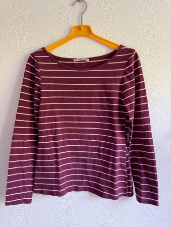 Langarmshirt gestreift Gr. M