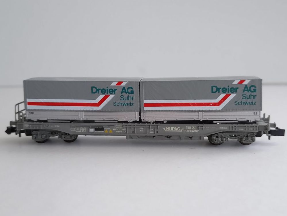 SBB - HUPAC - Taschenwagen Dreier AG (Roco) | Kaufen auf Ricardo