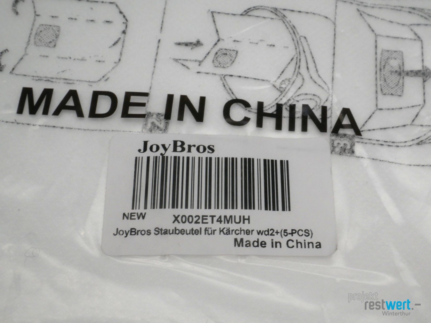 Borse: JOYBROS KFI 357 Staubbeutel, 4x 5er-Pack – Nuovo e nell'imballaggio originale da Winterthur venduto da Restwert_Winterthur 4
