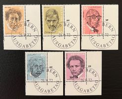 1972 Porträtmarken III Serie ET