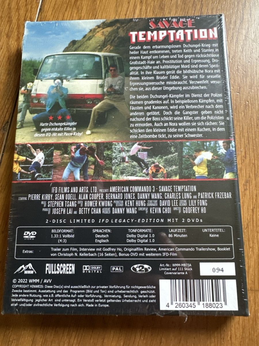 Tutti i DVDs: Savage Temptation Media neu – Nuovo e nell'imballaggio originale da Benken ZH venduto da Audi-erich 1
