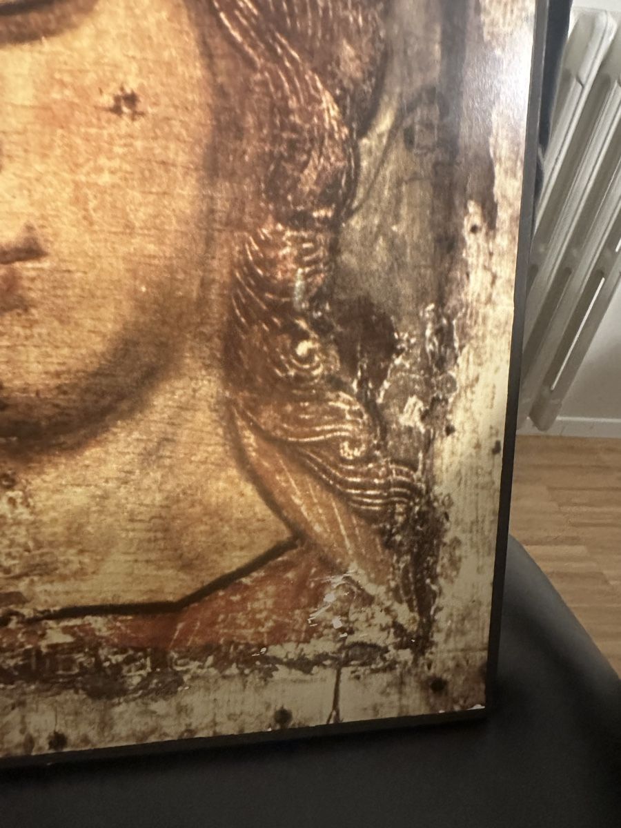 Dipinti: Ikone-Kunstdruck auf Holz 33x42.5cm – Usato da Nebikon venduto da Vanessa2003 5