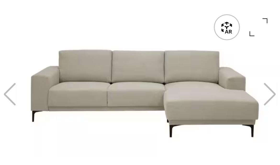 Divani: Neuwertiges Ecksofa in hellbeige zum Toppreis – Nuovo (secondo la descrizione) da Chur venduto da amKurtsinSohn