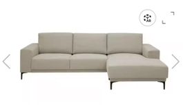 Neuwertiges Ecksofa in hellbeige zum Toppreis