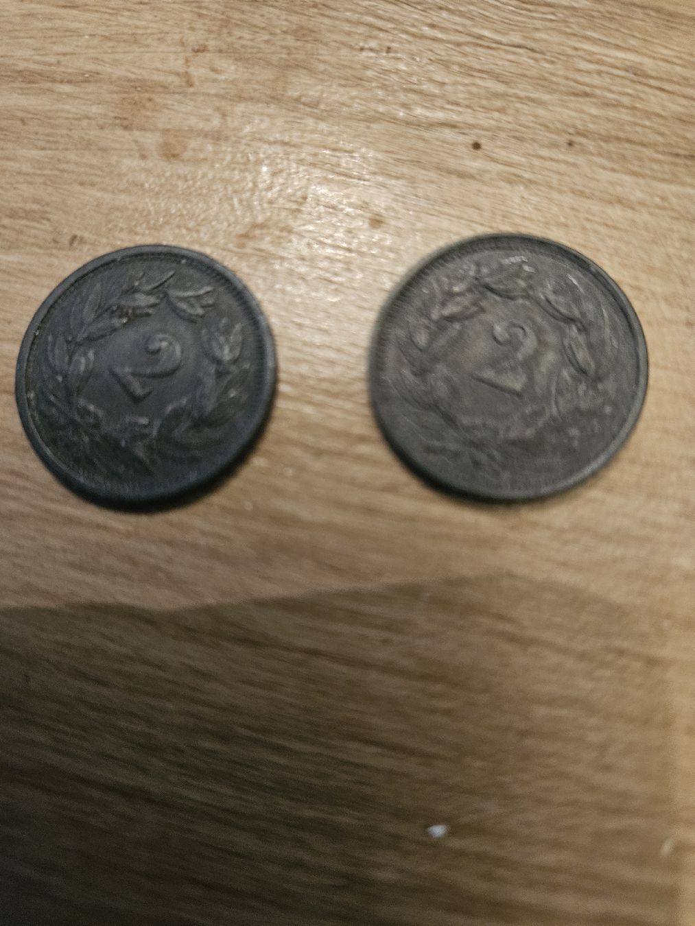 Tutti le monete: pieces 2 cent 1942 et 1943 – Usato da Ste-Croix venduto da elisardo08 1