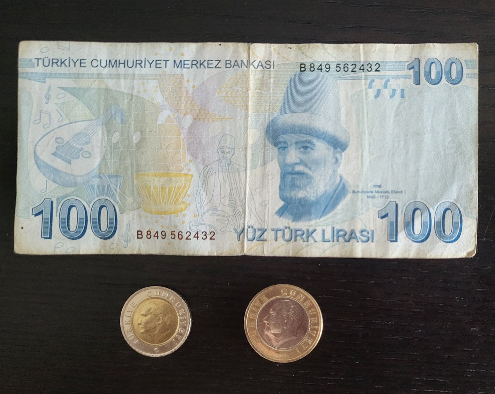 Banconote: Türkische Lira Note und Münzen – Usato da Schindellegi venduto da Peter8834 1