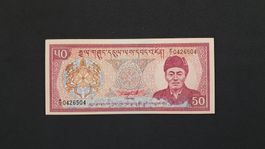 Bhutan 50 Ngultrum 1981 Unc
