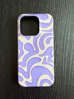 Burga iPhone 15 Pro Hülle lila/beige
