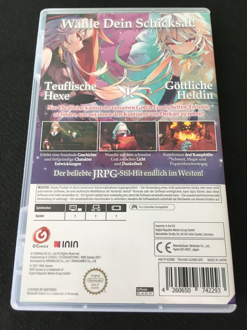 Nintendo Giochi: Witch Spring 3 - RE:Fine - Nintendo Switch – Usato da St.Gallen venduto da sjosjo 1