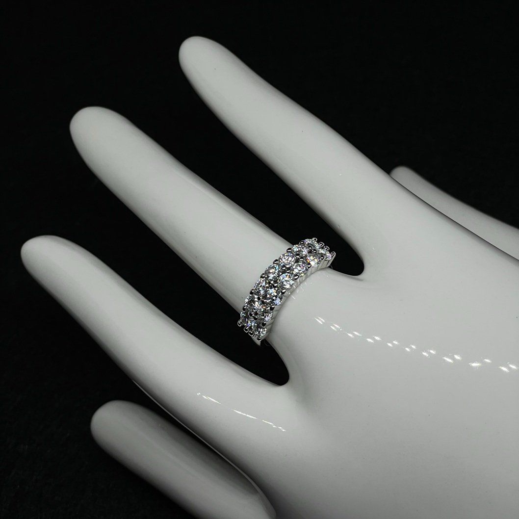 Ringe: Moissanite Ring, Silber 1.4ct - Gr. 59 – Neu (gemäss Beschreibung) aus Thun von Creative-Art-Tess 7