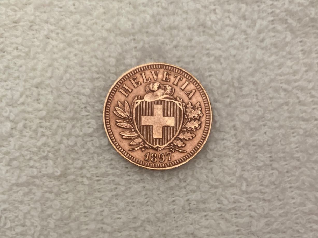 Tutti le monete: 2 centimes/Rappen 1897 – Usato da Nyon venduto da Ilmi09