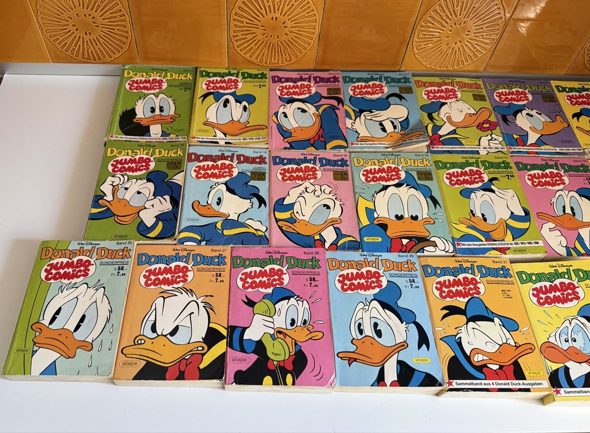 Fumetti: Donald Duck Jumbo Comic Sammlung – Usato da Gerlafingen venduto da sternrose 1