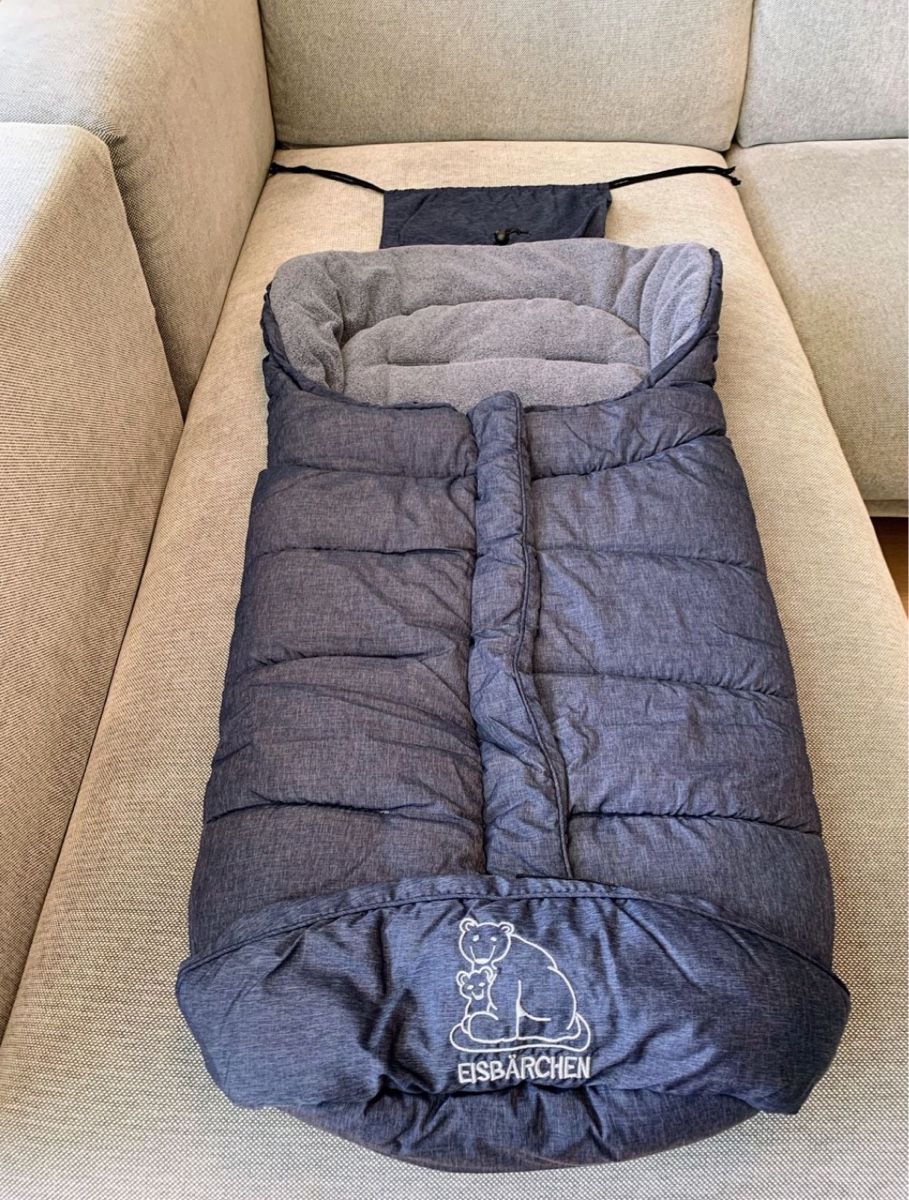 Sacchi a pelo: Eisbärchen Winterfusssack blau 90 cm – Usato da Ennenda venduto da fio_cc8z 1