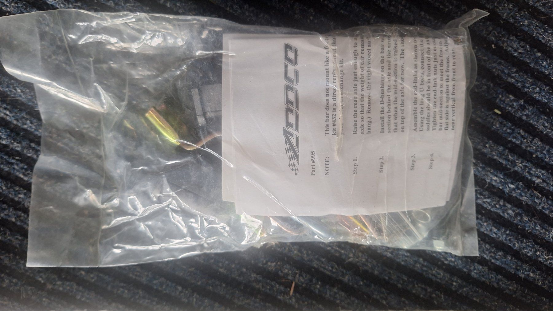 Ford Tutti pezzi di ricambio auto: Mustang 64-68 Stabilisator hinten 3/4 – Nuovo e nell'imballaggio originale da Ruswil venduto da Ileu 2