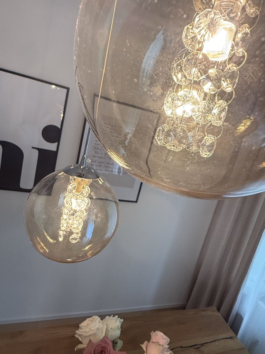 Lampadari & plafoniere: Deckenleuchte Kugelleuchten Glas Bernstein – Usato da Zürich venduto da hub_xzw7 3
