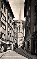Chur. Obere Gasse mit Martinskirche