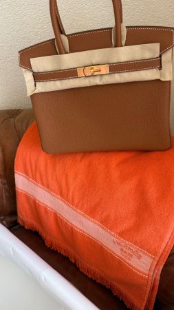 Hermès Birkin 30 Togo Gold 2026 jamais porté