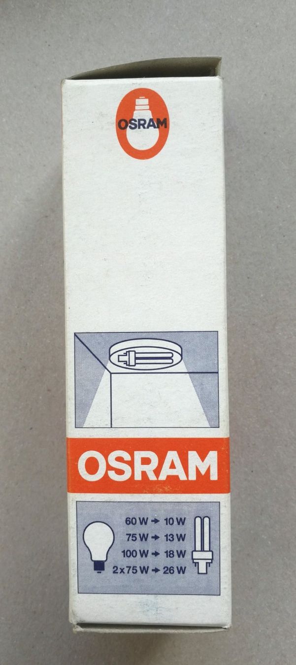 Osram Lampade: Lampe Osram Dulux D  Sockel G24d-1 – Nuovo e nell'imballaggio originale da Goldau venduto da Ejidomar 4
