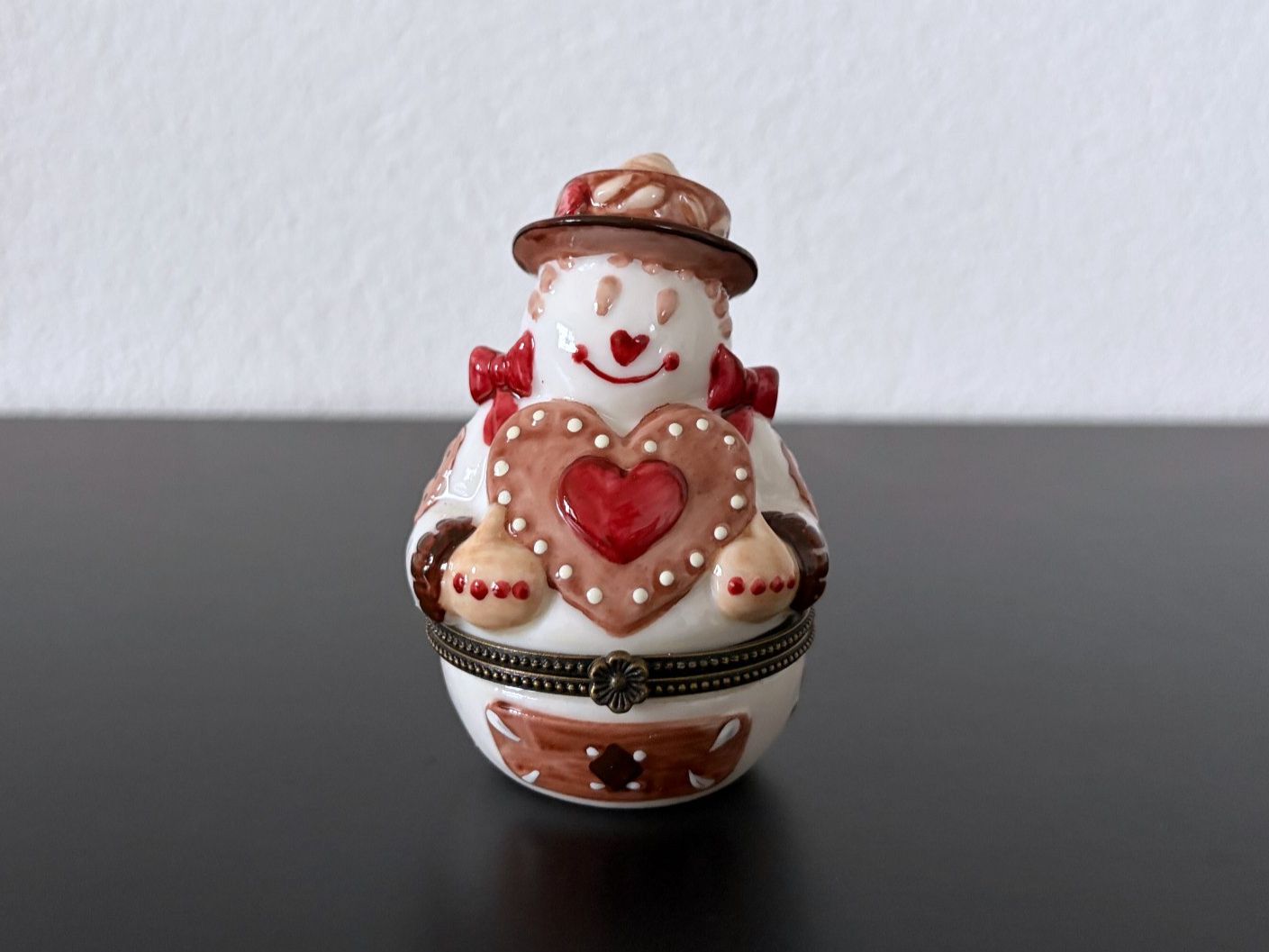 Villeroy & Boch Tutte le decorazioni: Villeroy & Boch Dose Schneemann mit Lebkuchen, Ginger – Usato da Birr venduto da Jamonline 1