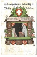 Zürich - Schweizerischer Lehrertag - Schule - Litho - 1903