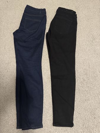 2 Jeans Hosen Damen Grösse 42 neu Bershka