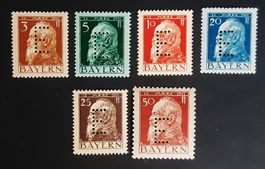 Altdeutschland Bayern Dienstmarken 1914**