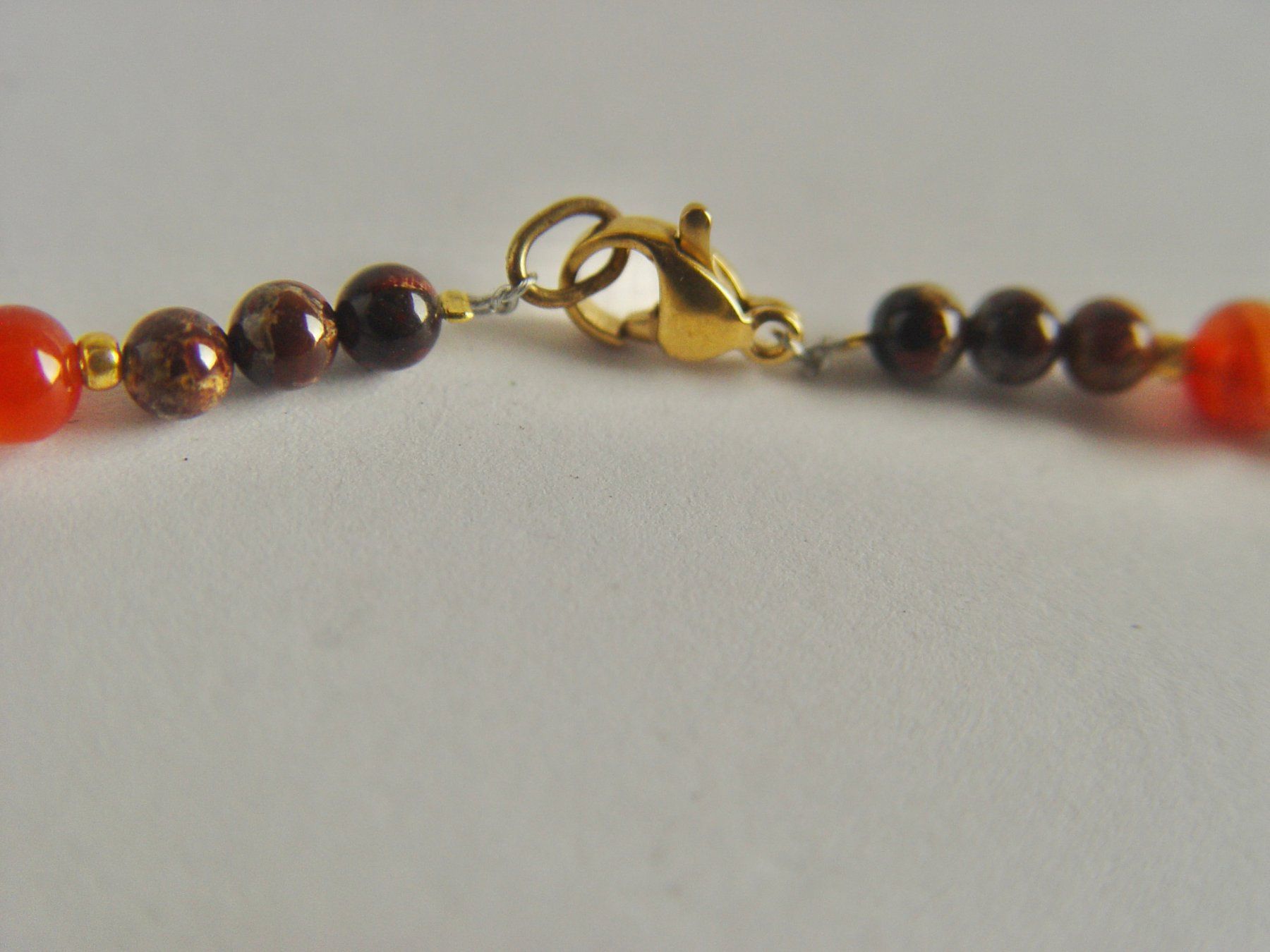 Catenine: Collier aus Jaspis und Karneol – Usato da Henggart venduto da gernli 5
