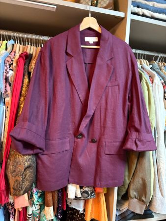 Blazer Zara violett /mauve Oversize neue