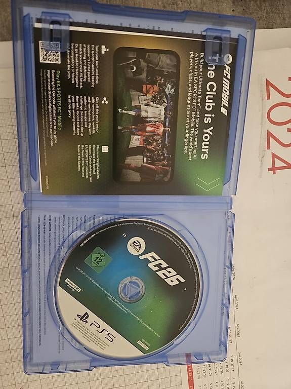 Giochi: FC26 ohne kratzer PS5 – Usato da Dottikon venduto da damianolucia98