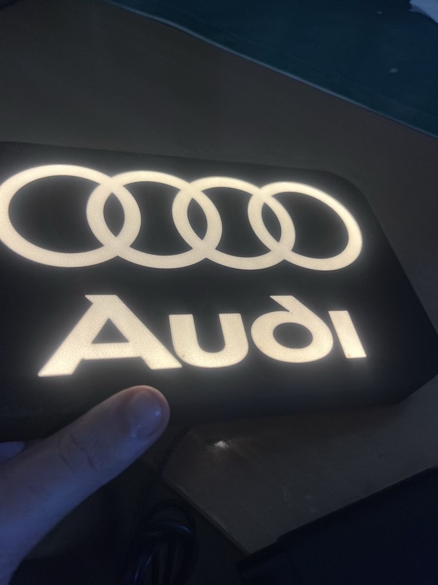 Lampade: Lampe lightbox led Audi – Nuovo (secondo la descrizione) da Noville venduto da Berlusconi55