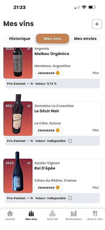 Wein: Vin – Neu und originalverpackt aus Romanel-s-Lausanne von Bider 3