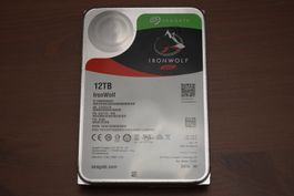 Disk SATA 12Tb Seagate IronWolf NAS - mit Status Unbekannt