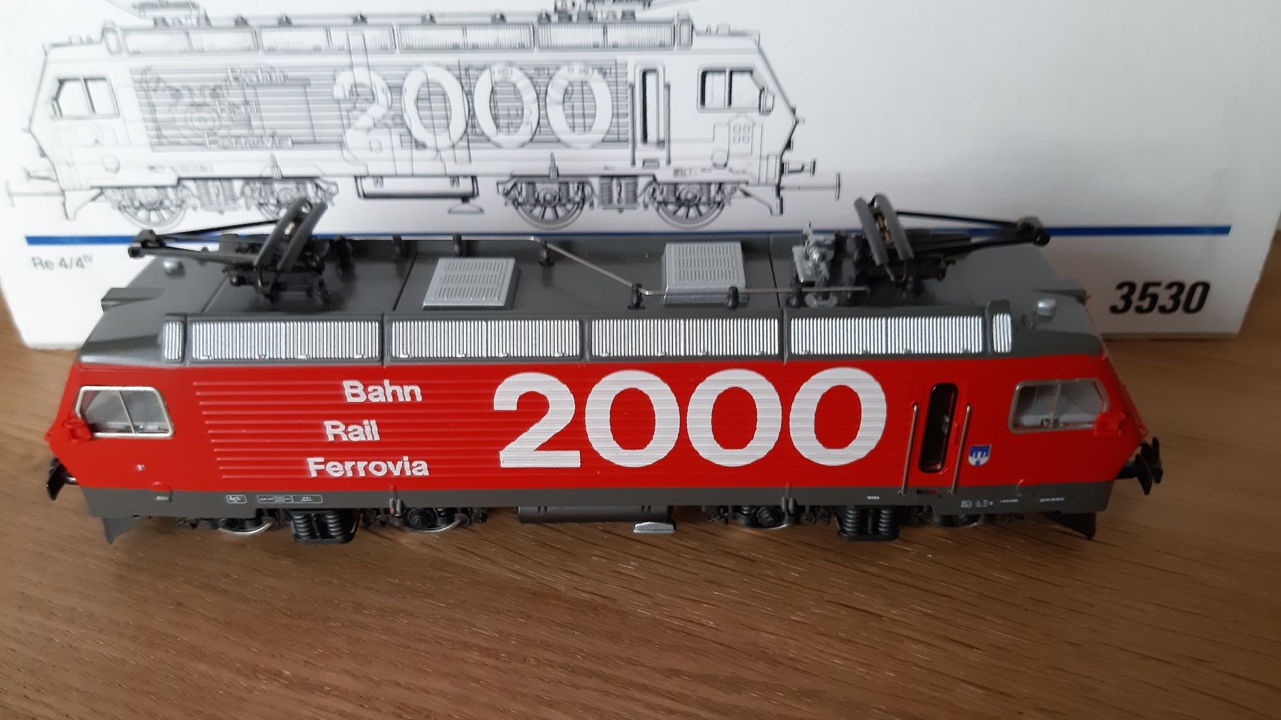 Märklin Modellini di ferrovie: Märklin 3530 E Lok 4/4 Bahn 2000 der SBB – Usato da St. Gallen venduto da Leika2000 1