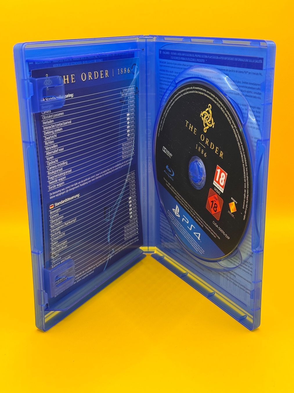 Sony Giochi: The Order 1886 PS4 – Usato da Oberwil b. Zug venduto da silver2024 2