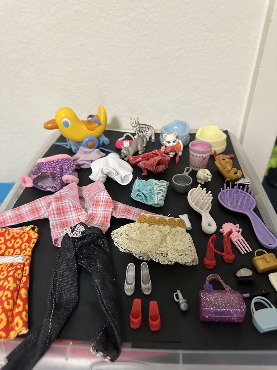 Hasbro Bambole: Barbie Puppen Sammlung mit Kleider und Accessoires – Usato da Wynau venduto da xRahelx 2